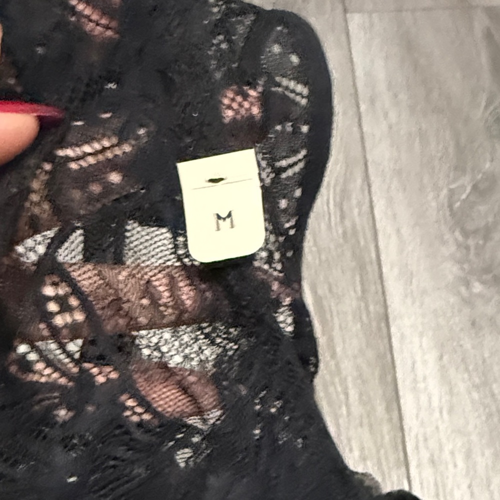 NWT Etam Elegant Backless Black Lace Bodysuit - Picture 7 of 7